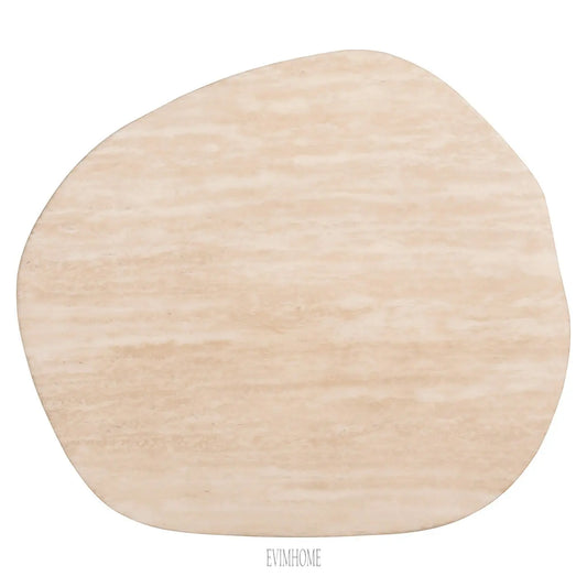 Beistelltisch Fictus Kunsttravertin (Beige) Evimhome