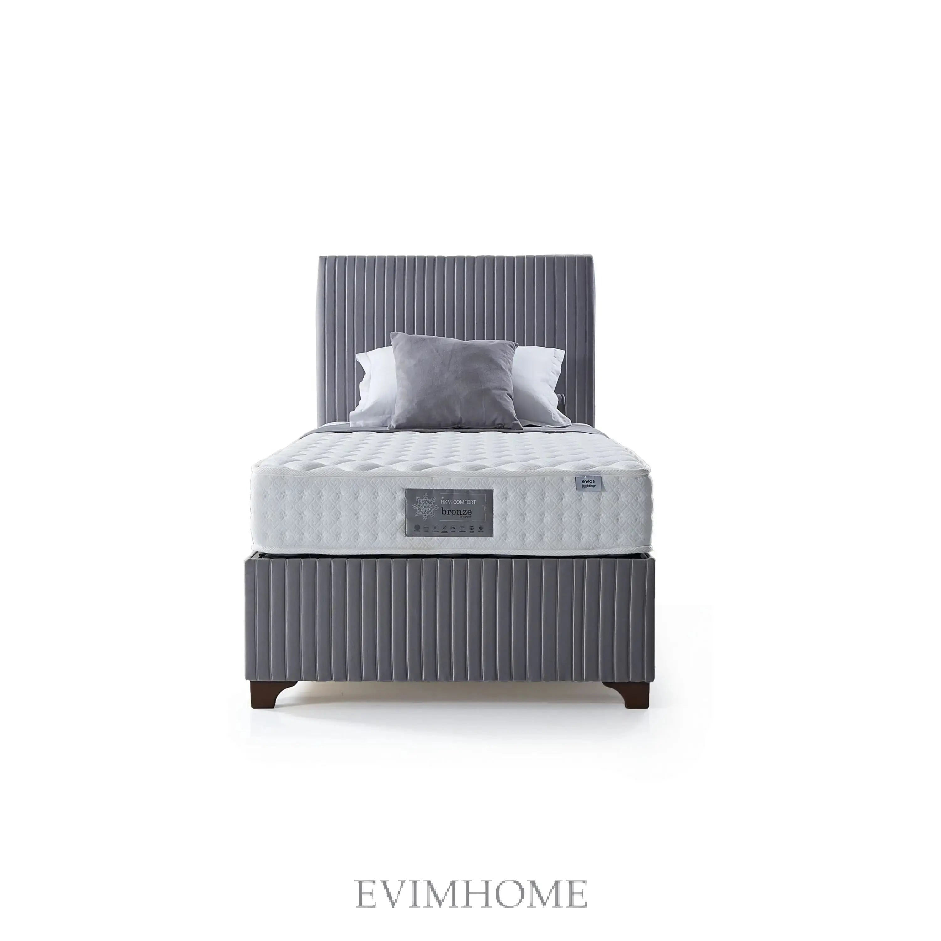Bronze Rapid Boxspringbett Set: Ultra-Harte Matratze mit 100% Schafwolle, 4-Jahreszeiten-Komfort, Bonell-Federsystem & Luftkapseln – Für erholsamen und hygienischen Schlaf Schlafsinn