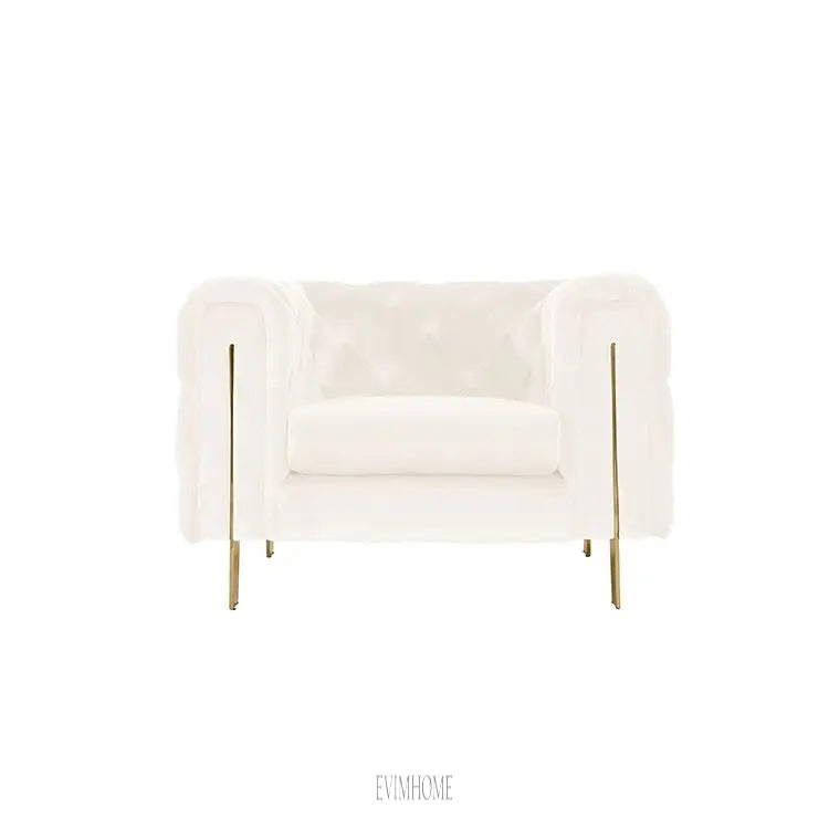 CAMPANIA SESSEL GOLD | BEIGE STOFF MJ11-1 Evimhome