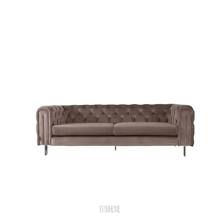 CAMPANIA SOFA | BRAUNES STOFF MJ11-82 Evimhome