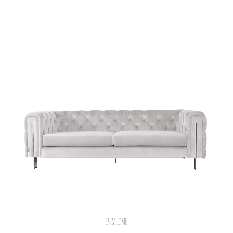 CAMPANIA SOFA | HELLGRAUER STOFF MJ11-67 Evimhome