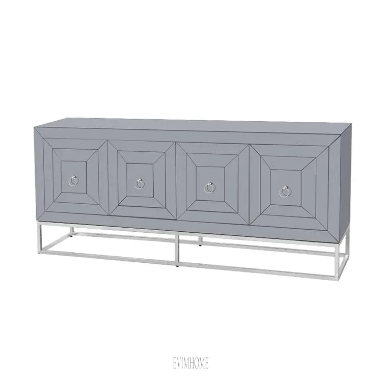 CASTRO KOMMODE | 180X42X78 CM GRAU Evimhome