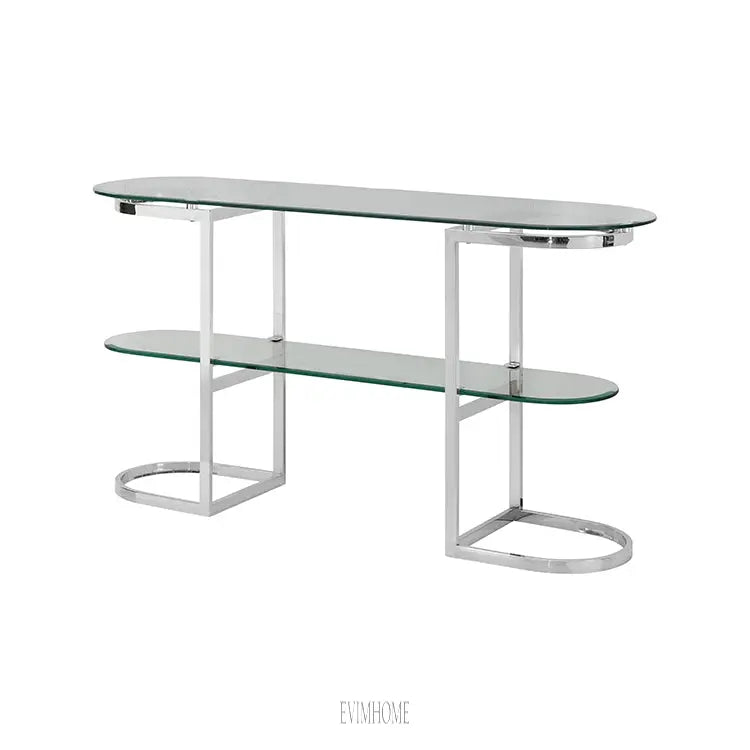 CATANIA ABLAGETISCH | 150X45X80 CM TRANSPARENT Evimhome