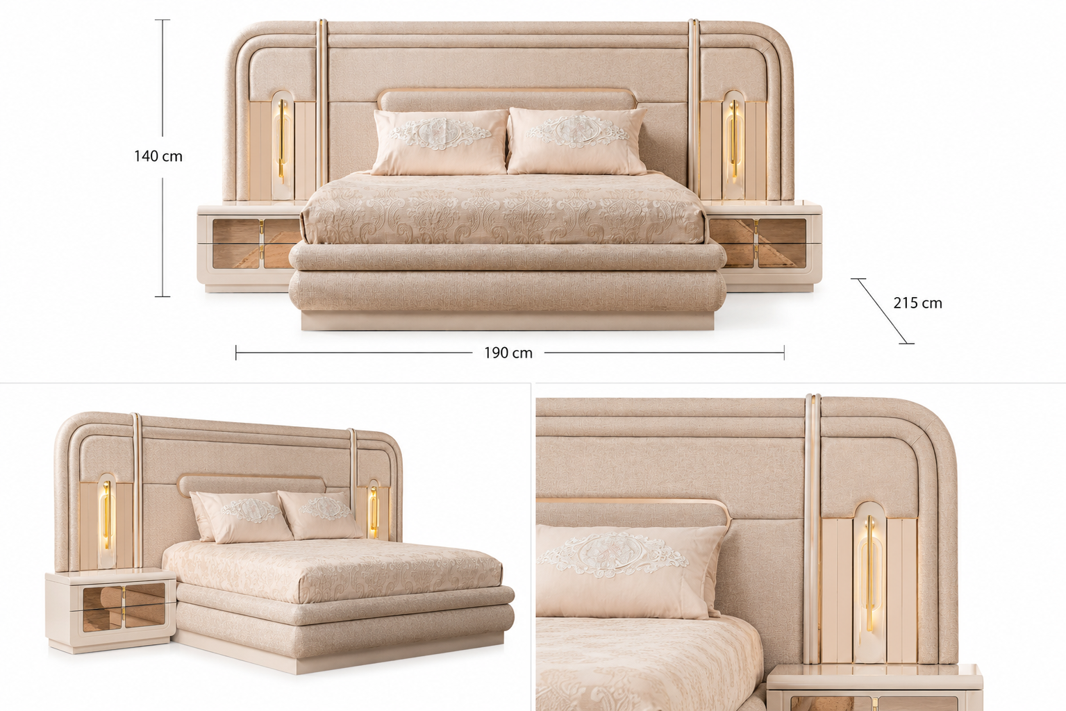 MONZA Schlafzimmer Set