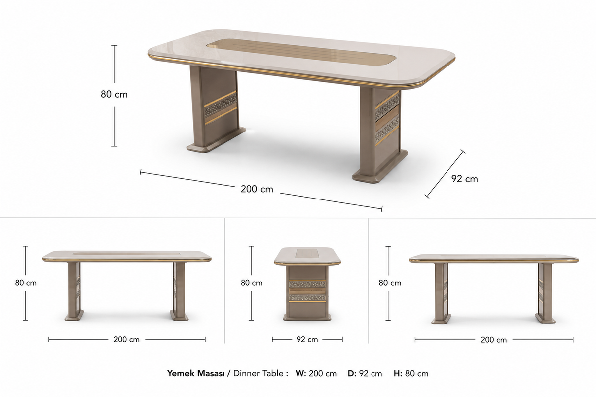 Deluxe Esszimmer-Set