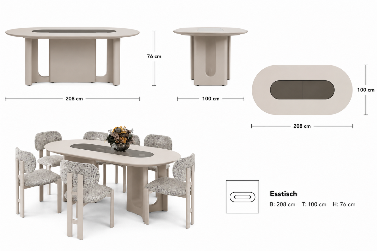 Parma Esszimmer Set