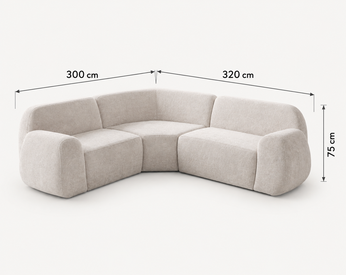 YESIM PREMIUM Modulares Ecksofa