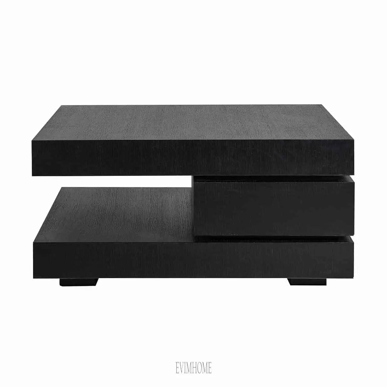 Couchtisch Oakura Blok C (Schwarz) Evimhome