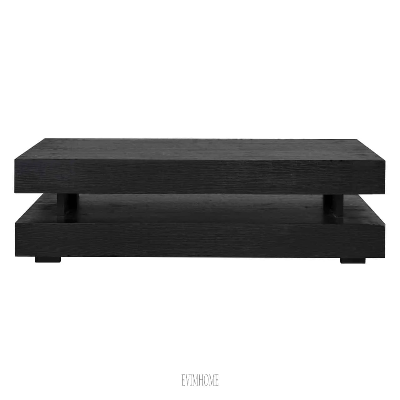 Couchtisch Oakura Blok H (Schwarz) Evimhome