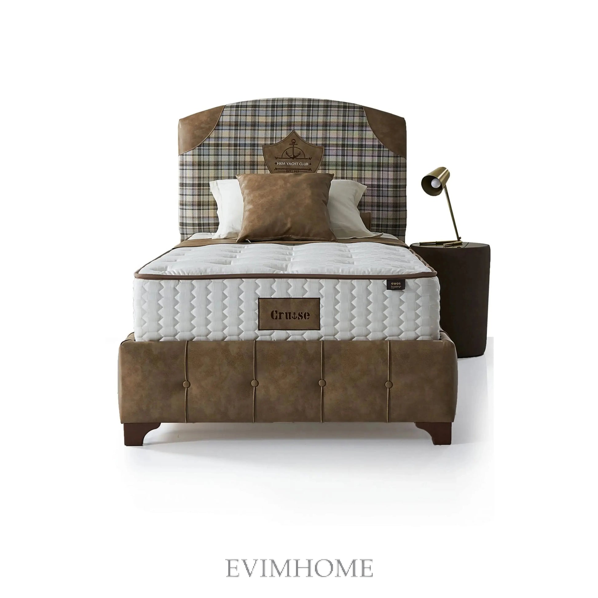 Cruise Boxspringbett Set inkl. Matratze – 3D Balance Pocket Federkern & Viscon Bezug für Luxuriösen Schlafkomfort Schlafsinn