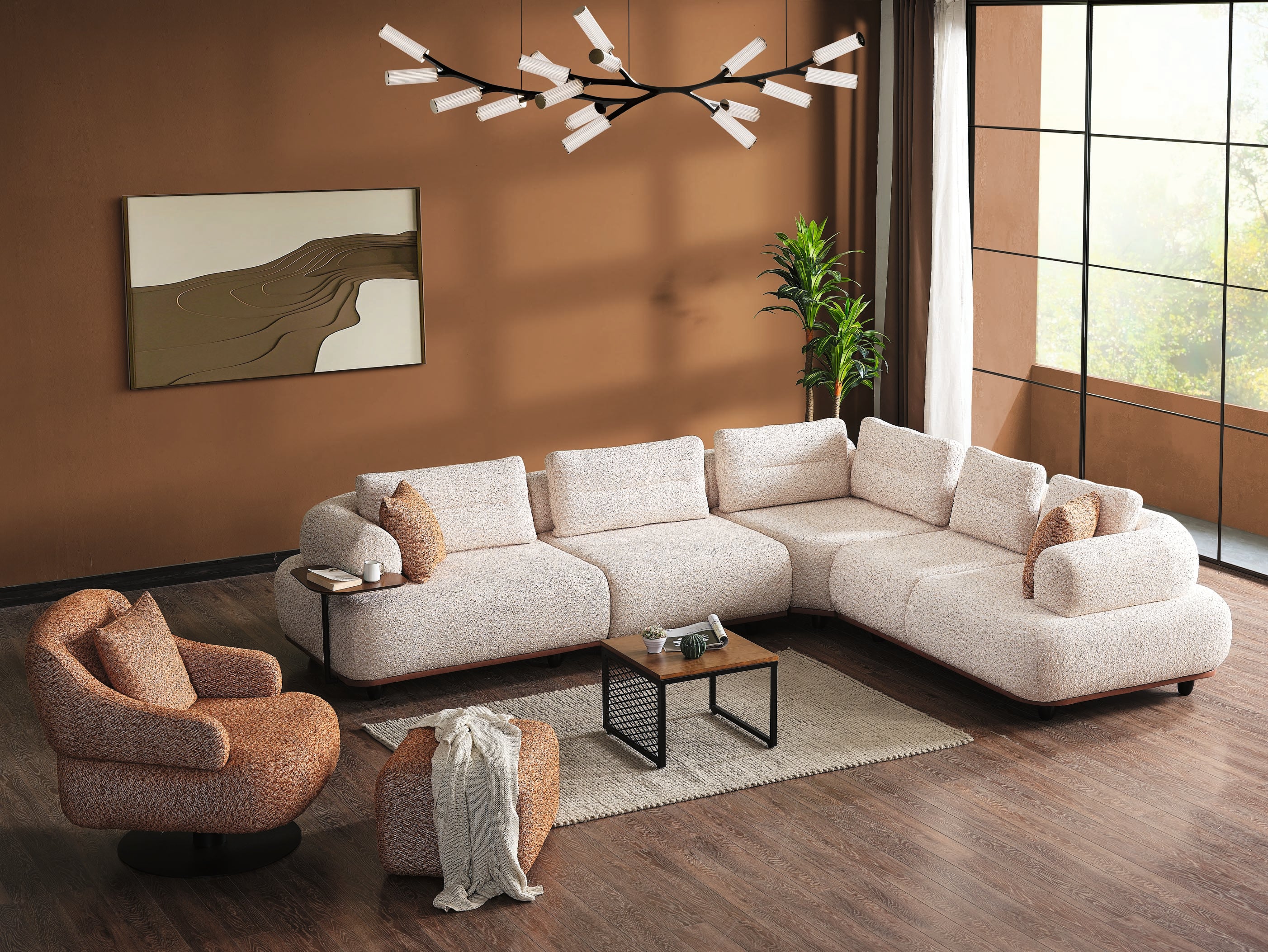 Dorian Puzzle Modulares Ecksofa