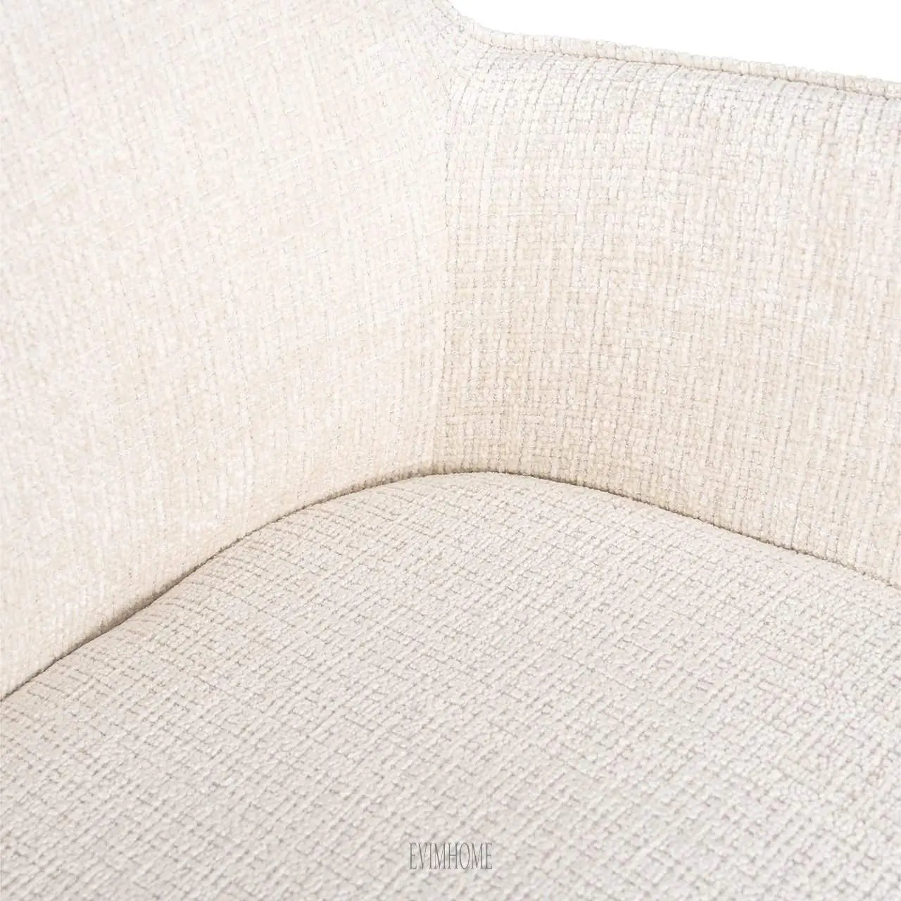 Drehsessel Dakota Beige Chenille (Niagara 902 Beige) Evimhome