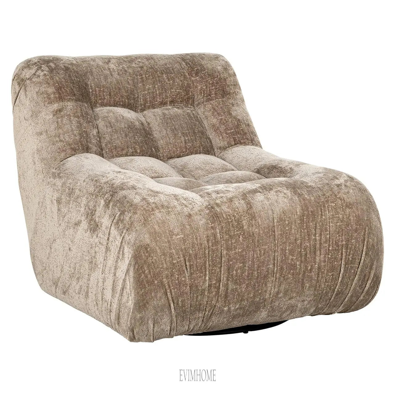 Drehsessel Rosy Taupe Chenille (Bergen 104 Taupe Chenille) Evimhome