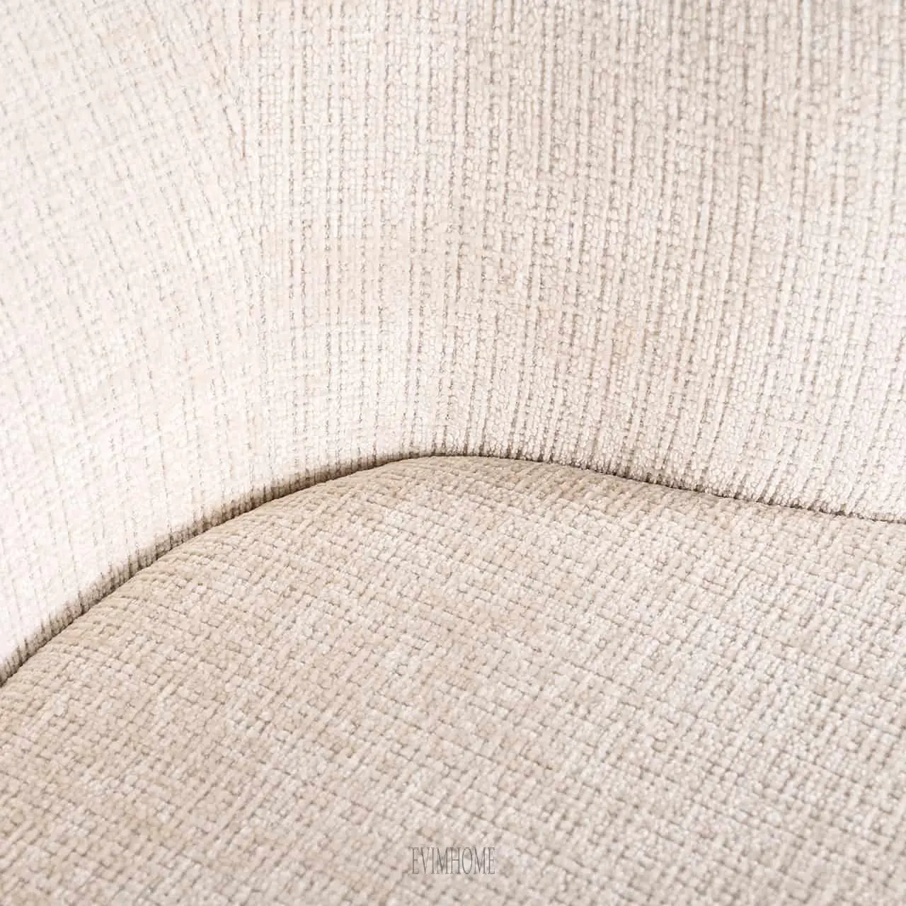 Drehstuhl Cheyenne beige Chenille (Niagara 902 beige) Evimhome