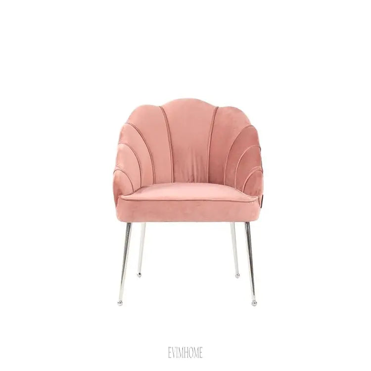 EMILLIA ESSZIMMERSTÜHL | ROSA STOFF MJ11-34 Evimhome