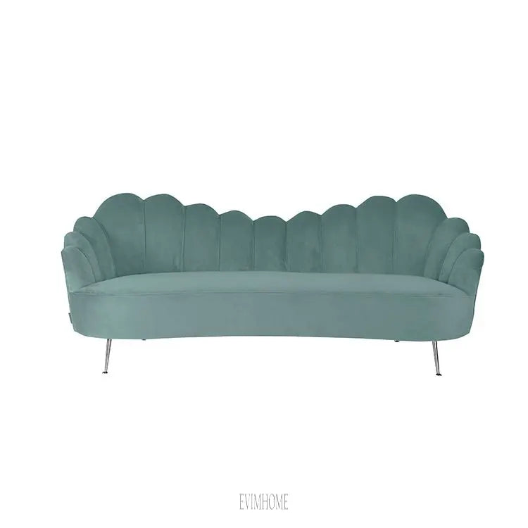 EMILLIA SOFA | GRÜNER STOFF MJ11-65 Evimhome