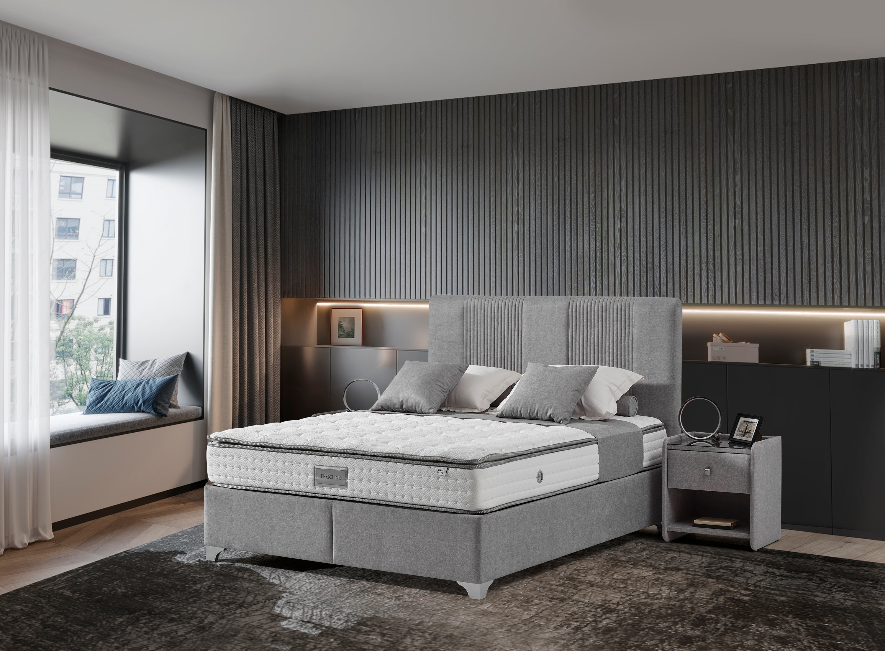 Ergoline Harlett Boxspringbett Set