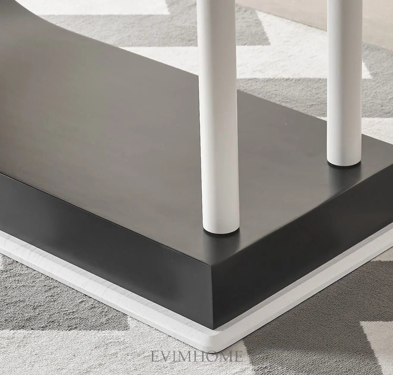 ESSE ANTHRAZIT Esstisch-Set Evim Mobilya