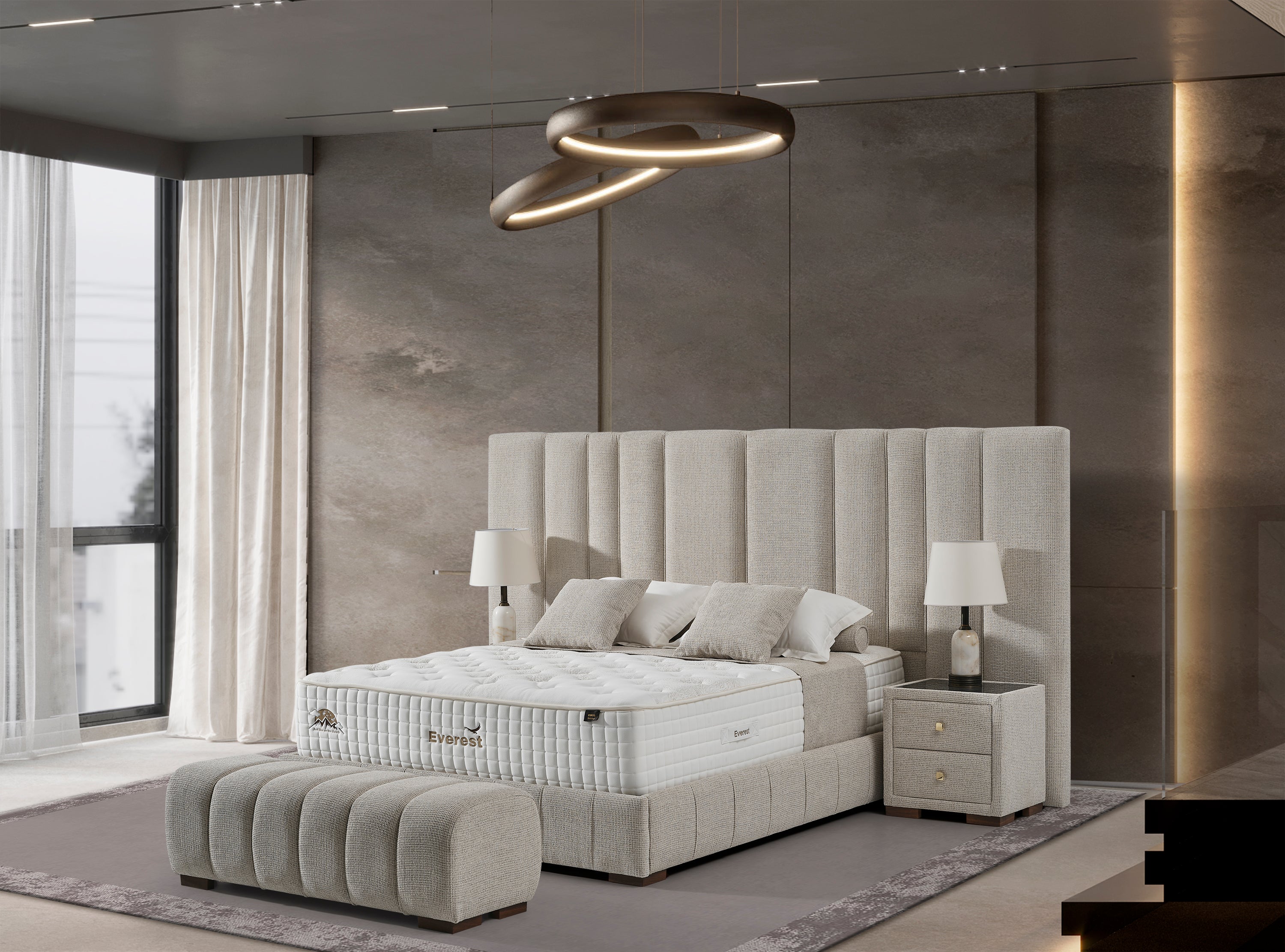 Everest Montana Boxspringbett Set