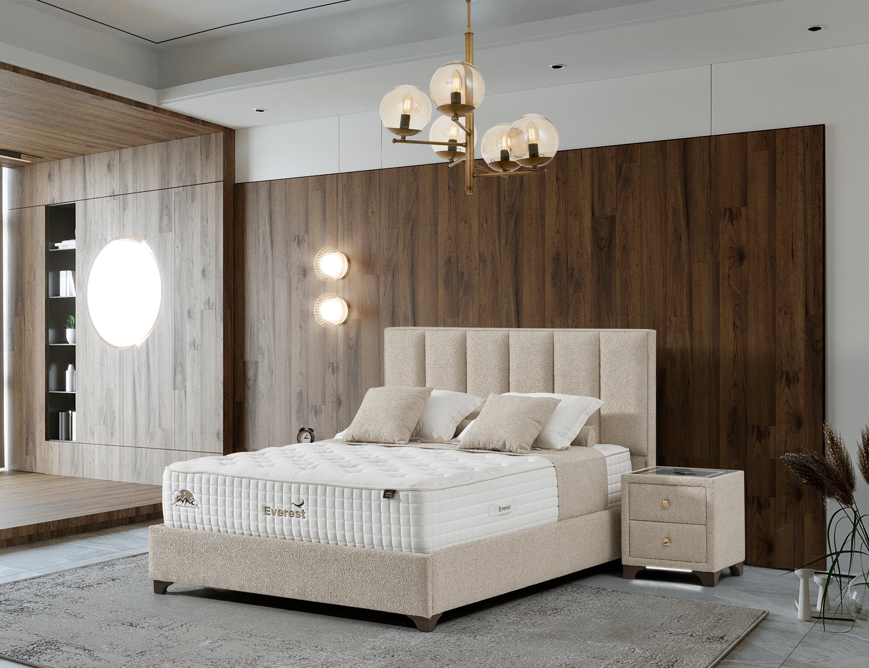 Everest Polo Boxspringbett Set