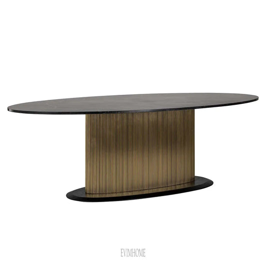 Esstisch Ironville oval 235 () Evimhome