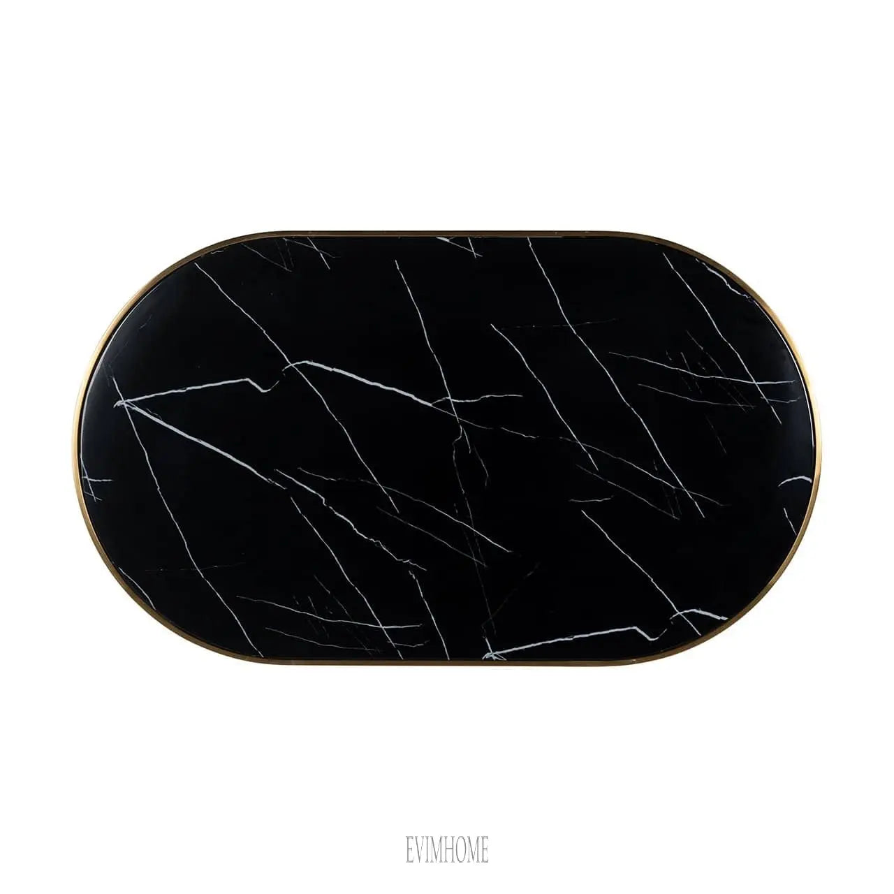 Esstisch Zenza oval (Schwarz) Evimhome