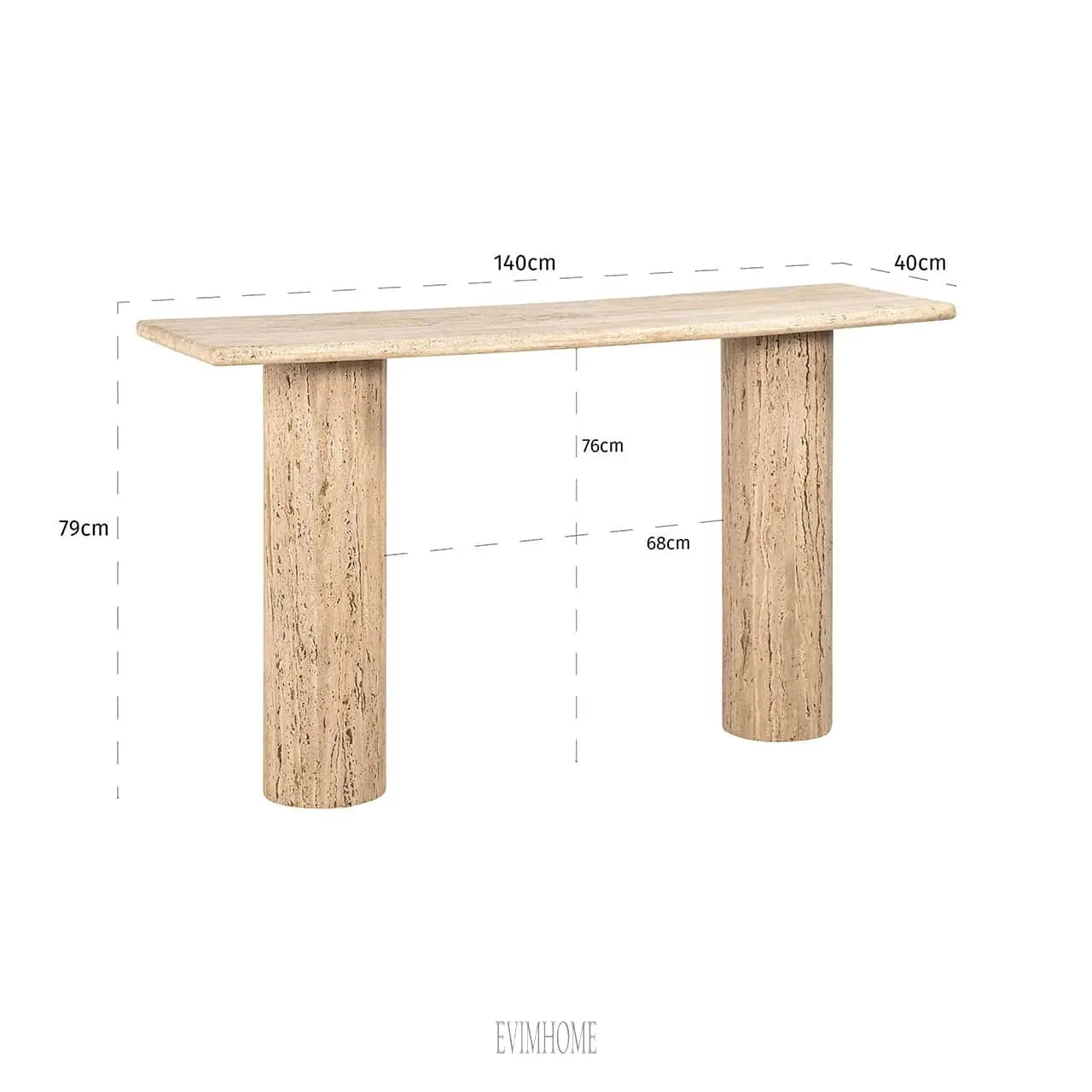 Konsole Hampton 140 Evimhome