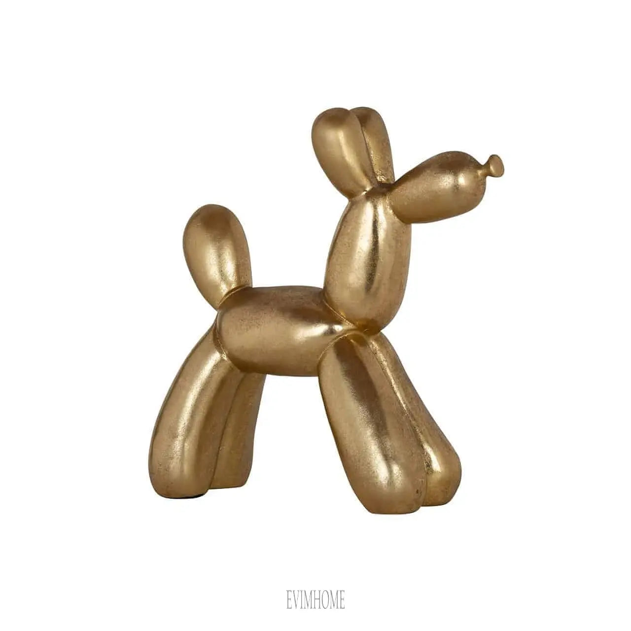 Kunstdekoration Hund (Gold) Evimhome