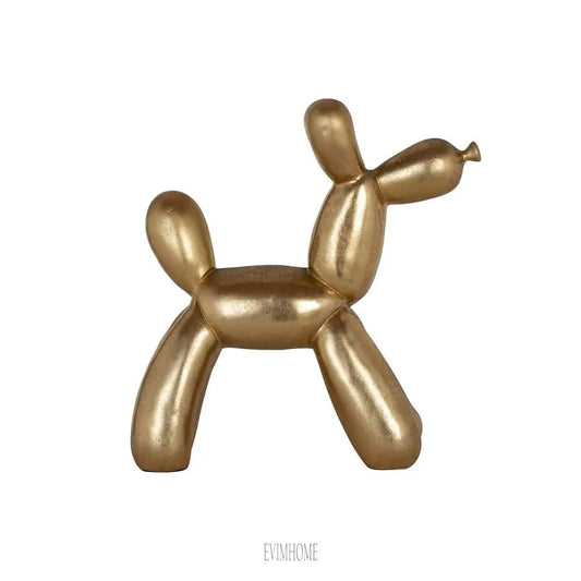 Kunstdekoration Hund (Gold) Evimhome