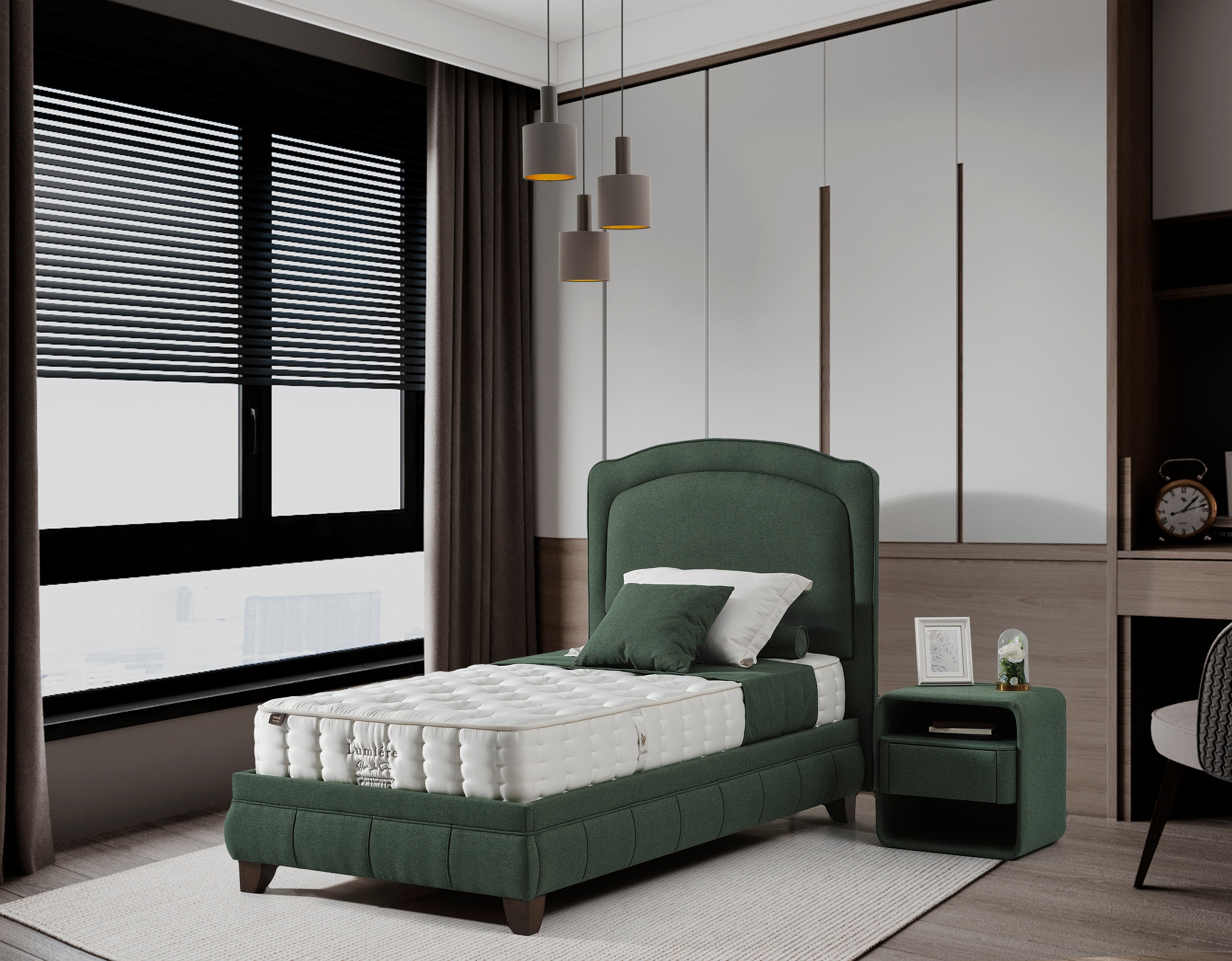 Lumiere Lotus Boxspringbett Set