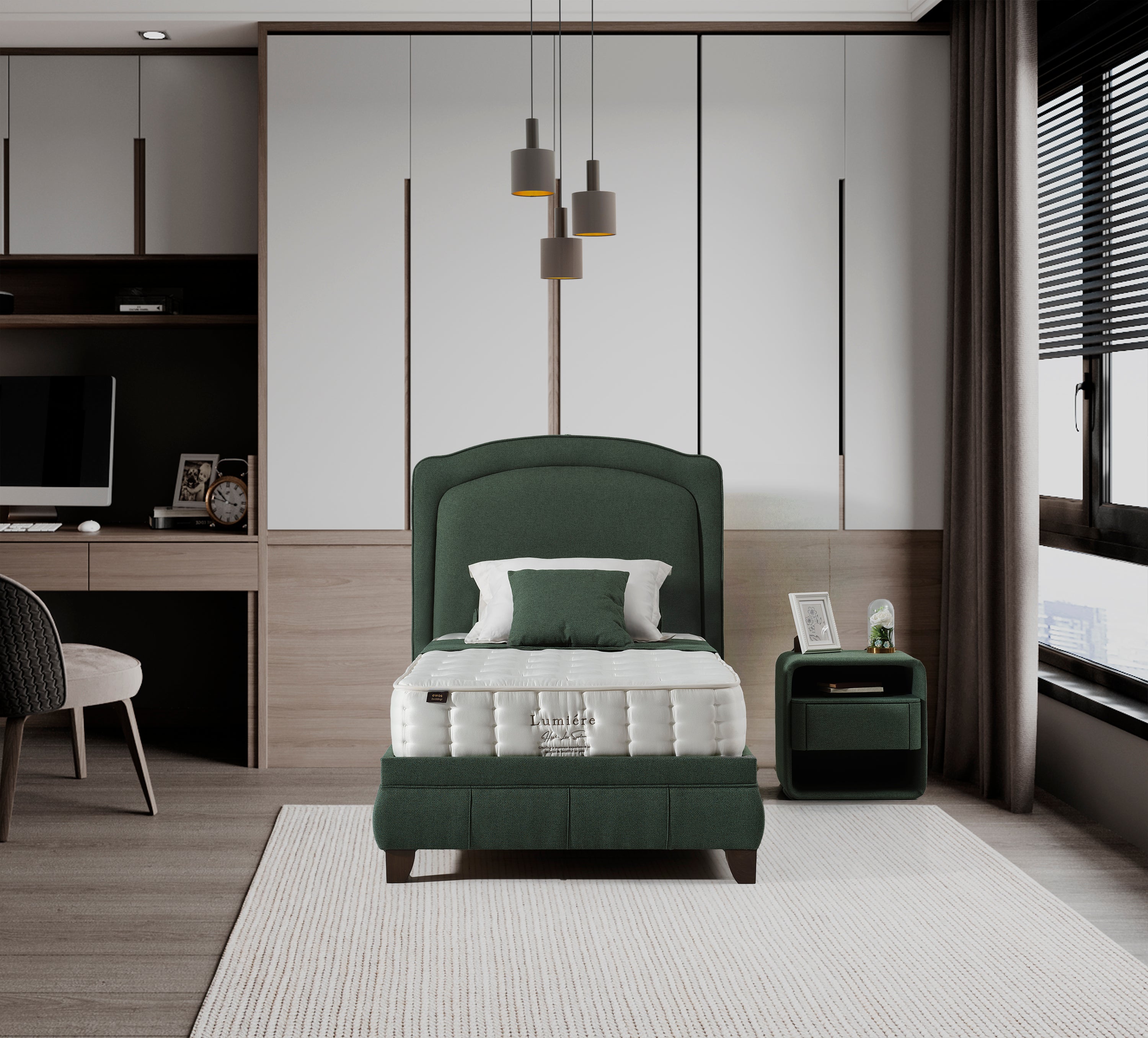 Lumiere Lotus Boxspringbett Set