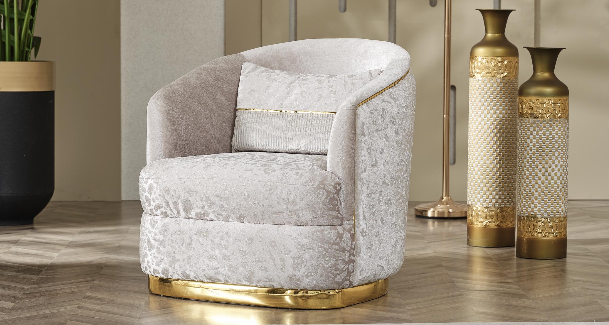 Milano Sofagarnitur Serie (Gold)