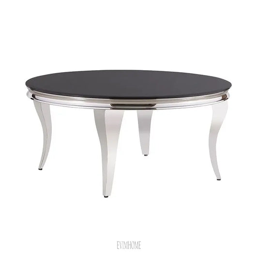 MILANO COUCHTISCH | Ø100X42 CM SCHWARZ Evimhome