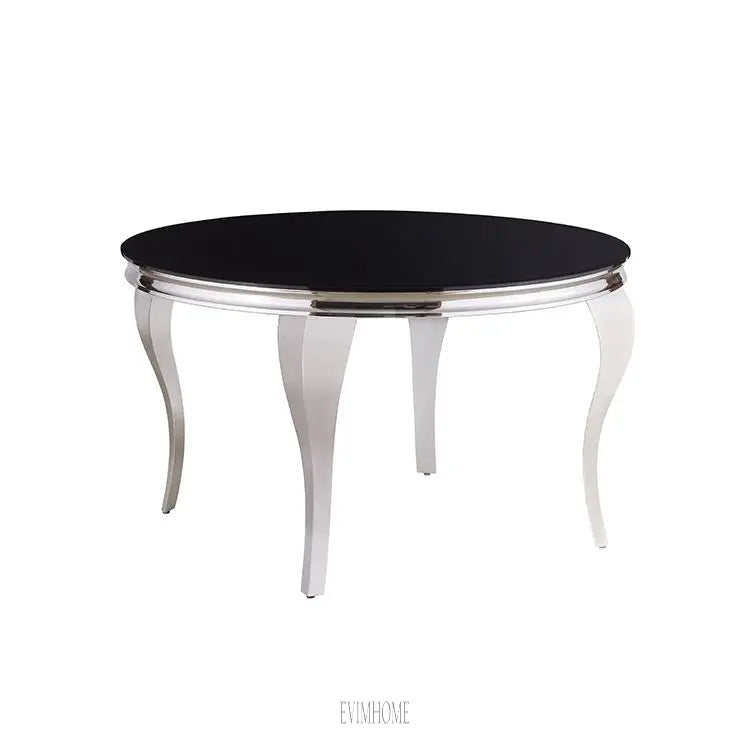 MILANO TISCH | Ø130X76 CM SCHWARZ Evimhome