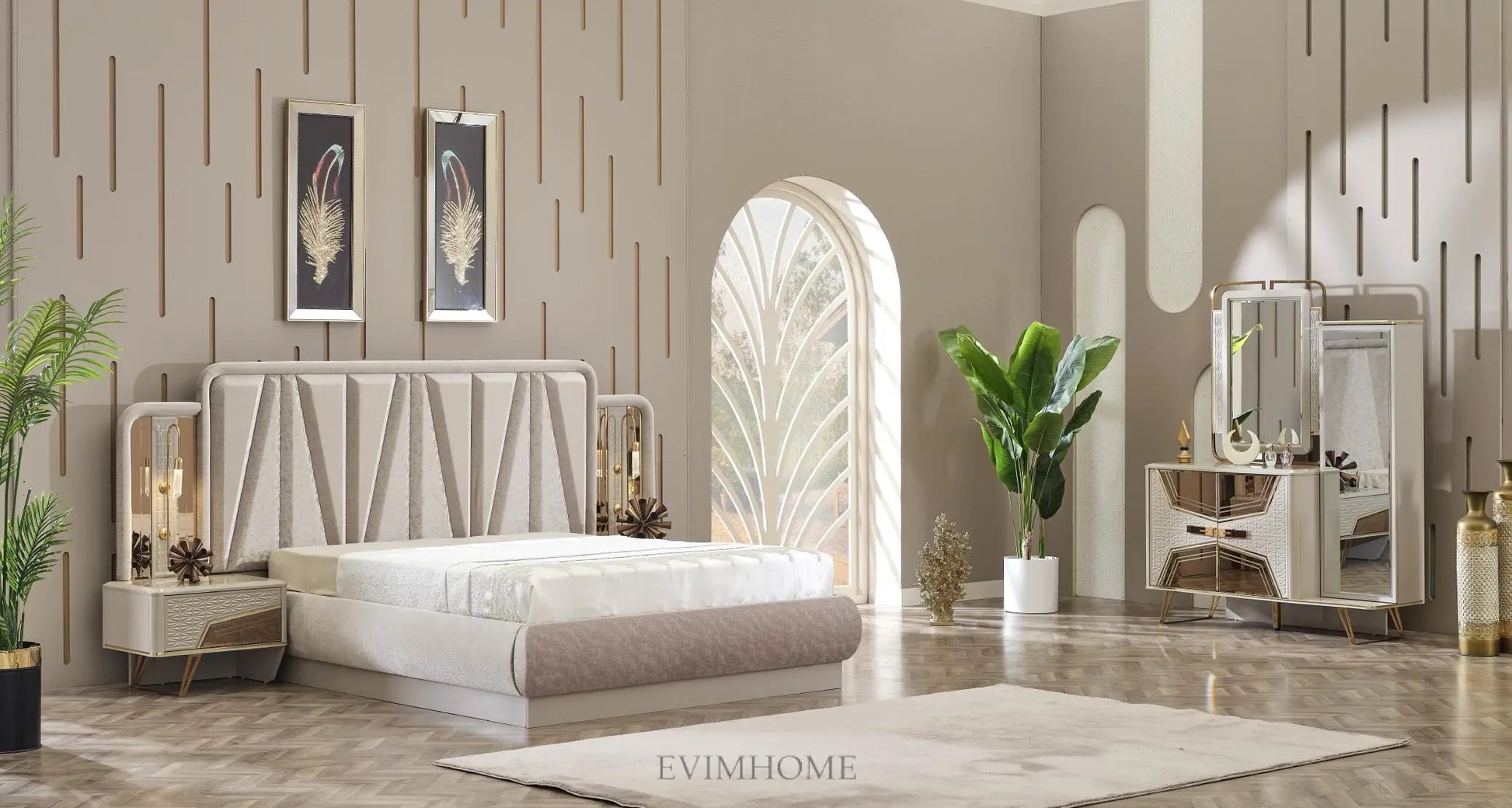 Milano Schlafzimmer Set Evim Mobilya