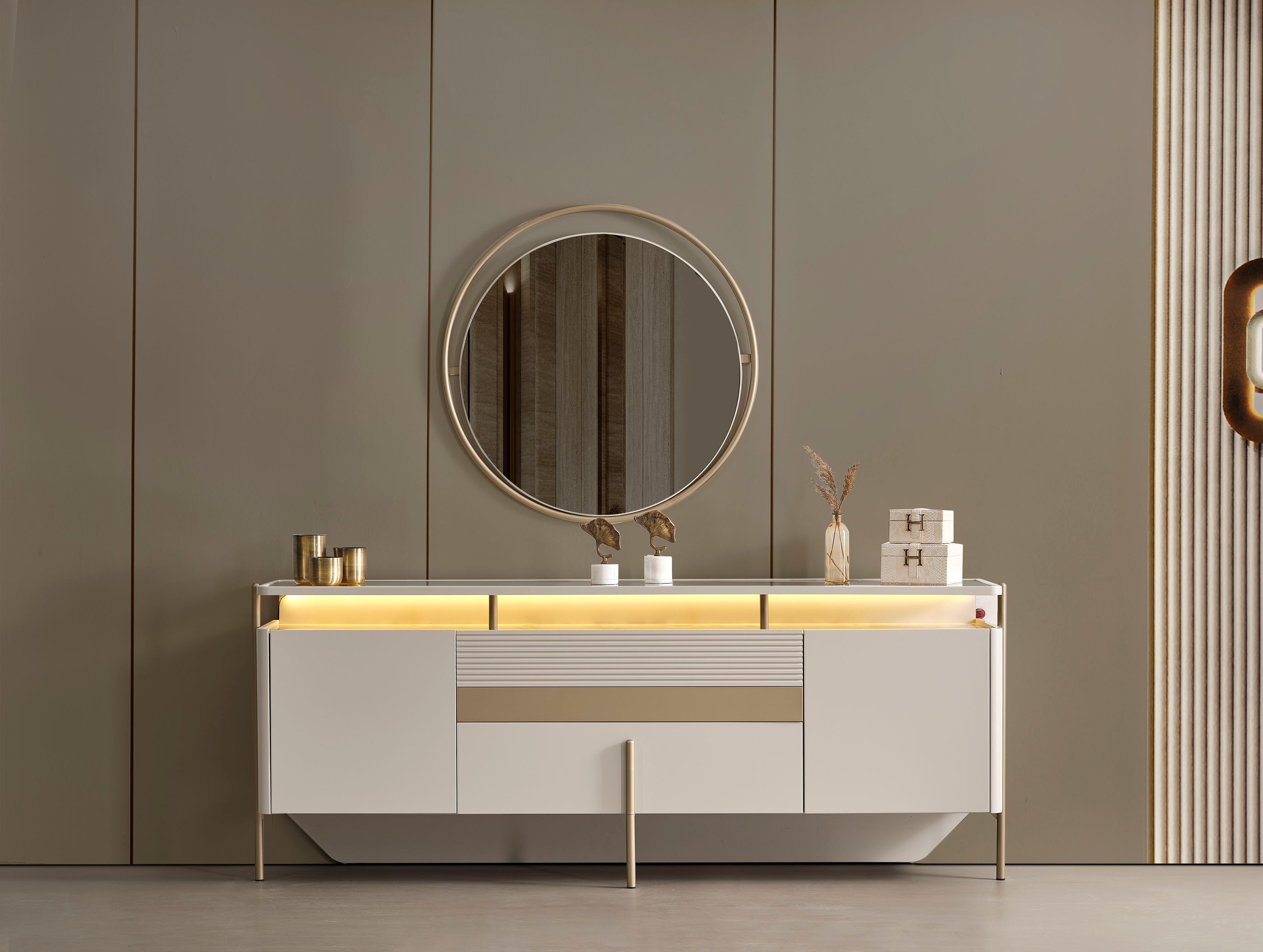 Vega Sideboard mit Spiegel
