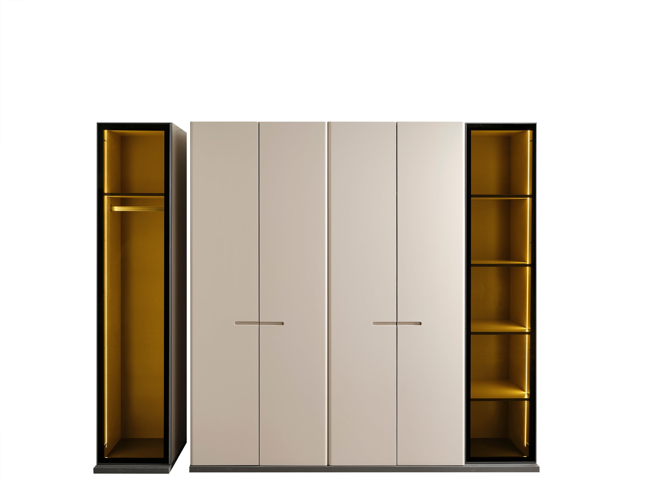 Stella Kleiderschrank 6-türig