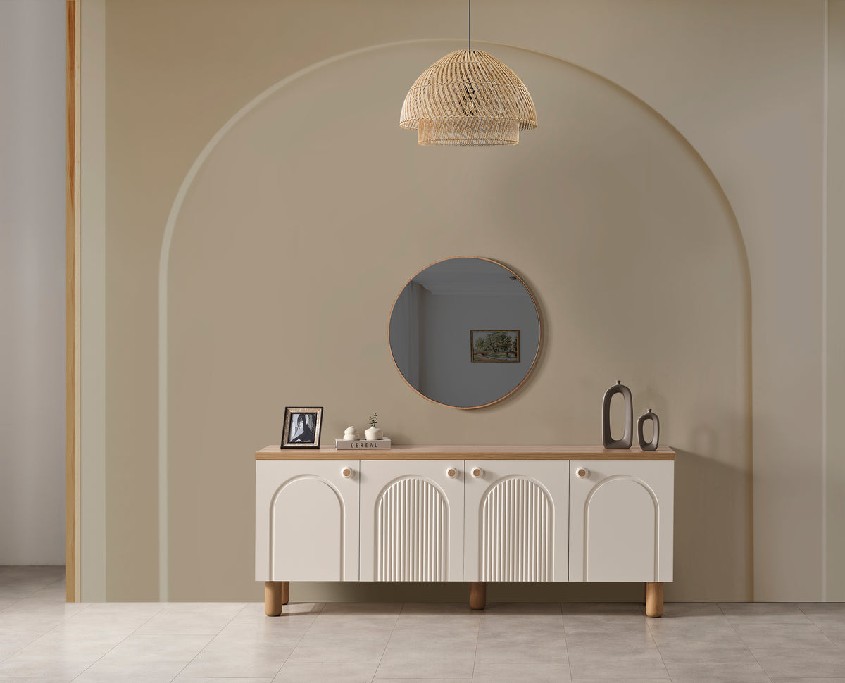 Salvador Sideboard mit Spiegel – Evim Mobilya