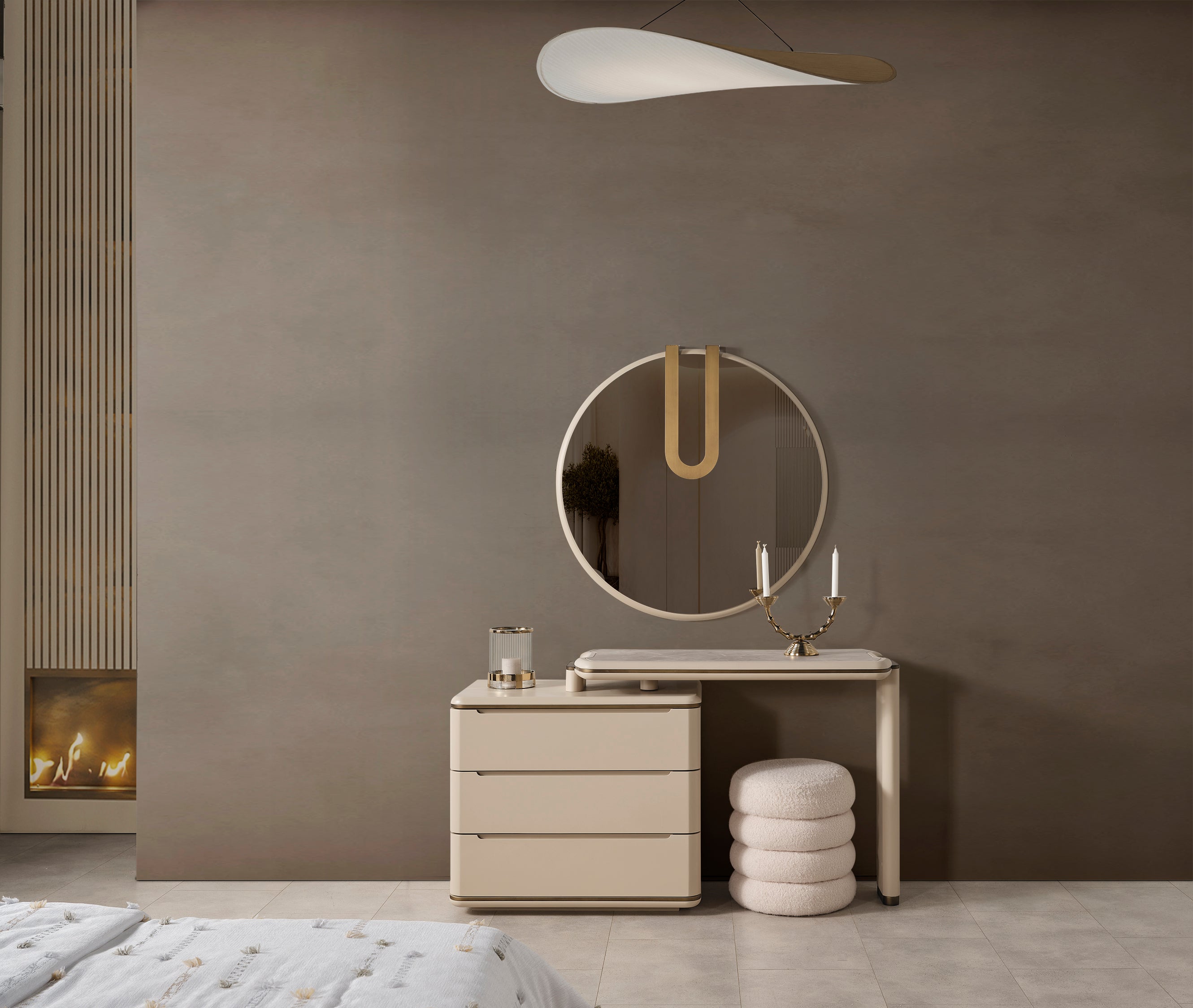 Dolunay Schminktisch Set