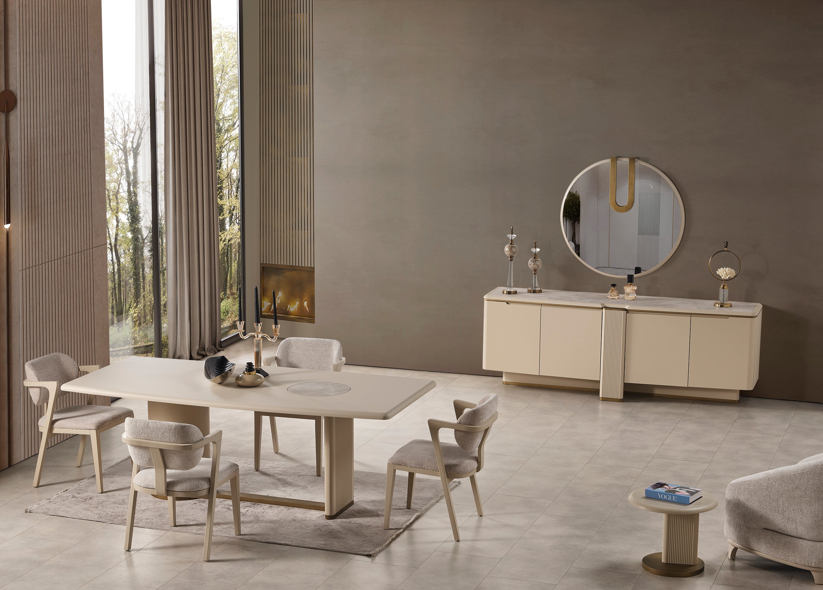 DOLUNAY Esszimmer Set