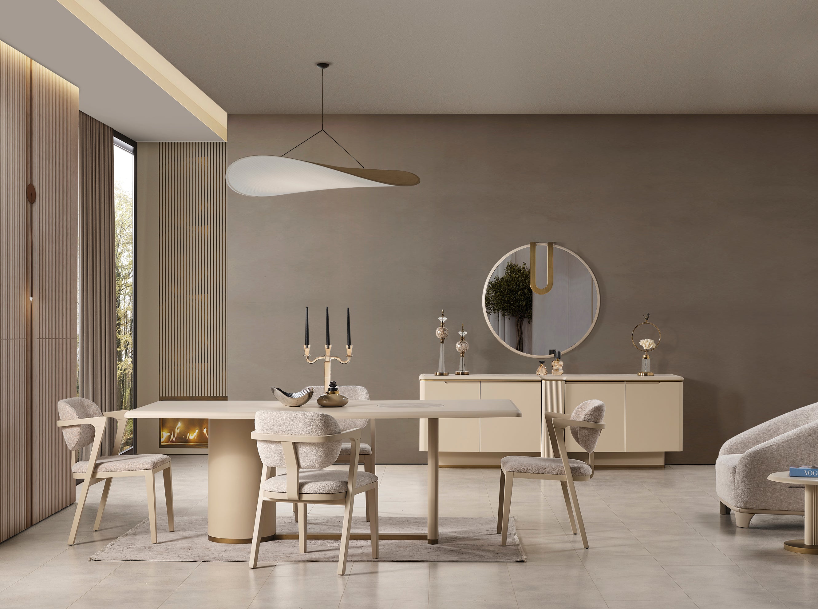 DOLUNAY Esszimmer Set