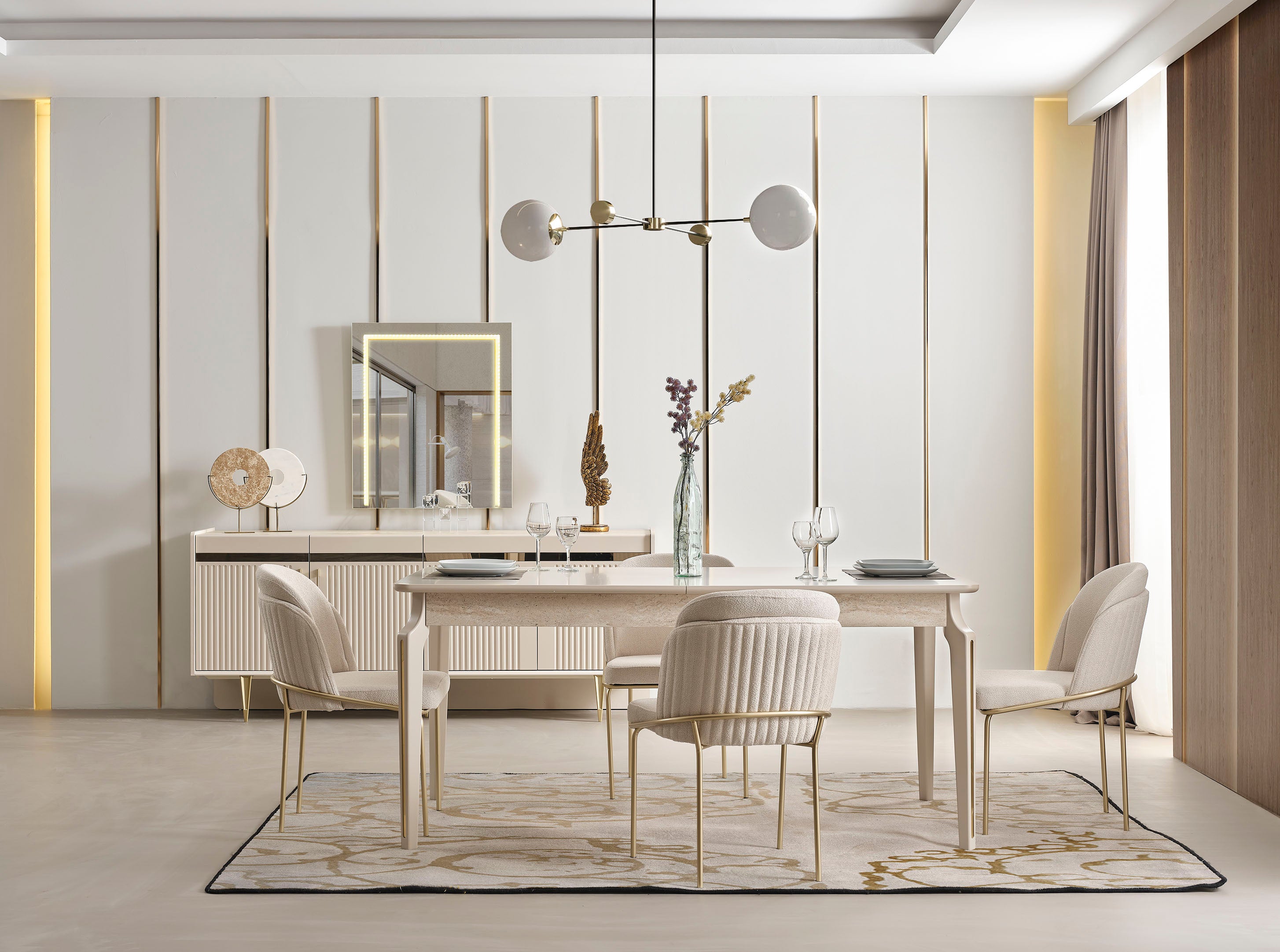Tesla Esszimmer Set