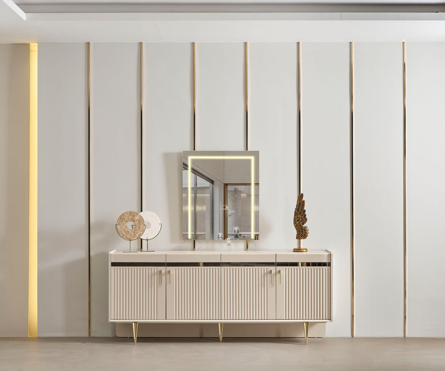 Tesla Sideboard mit Spiegel