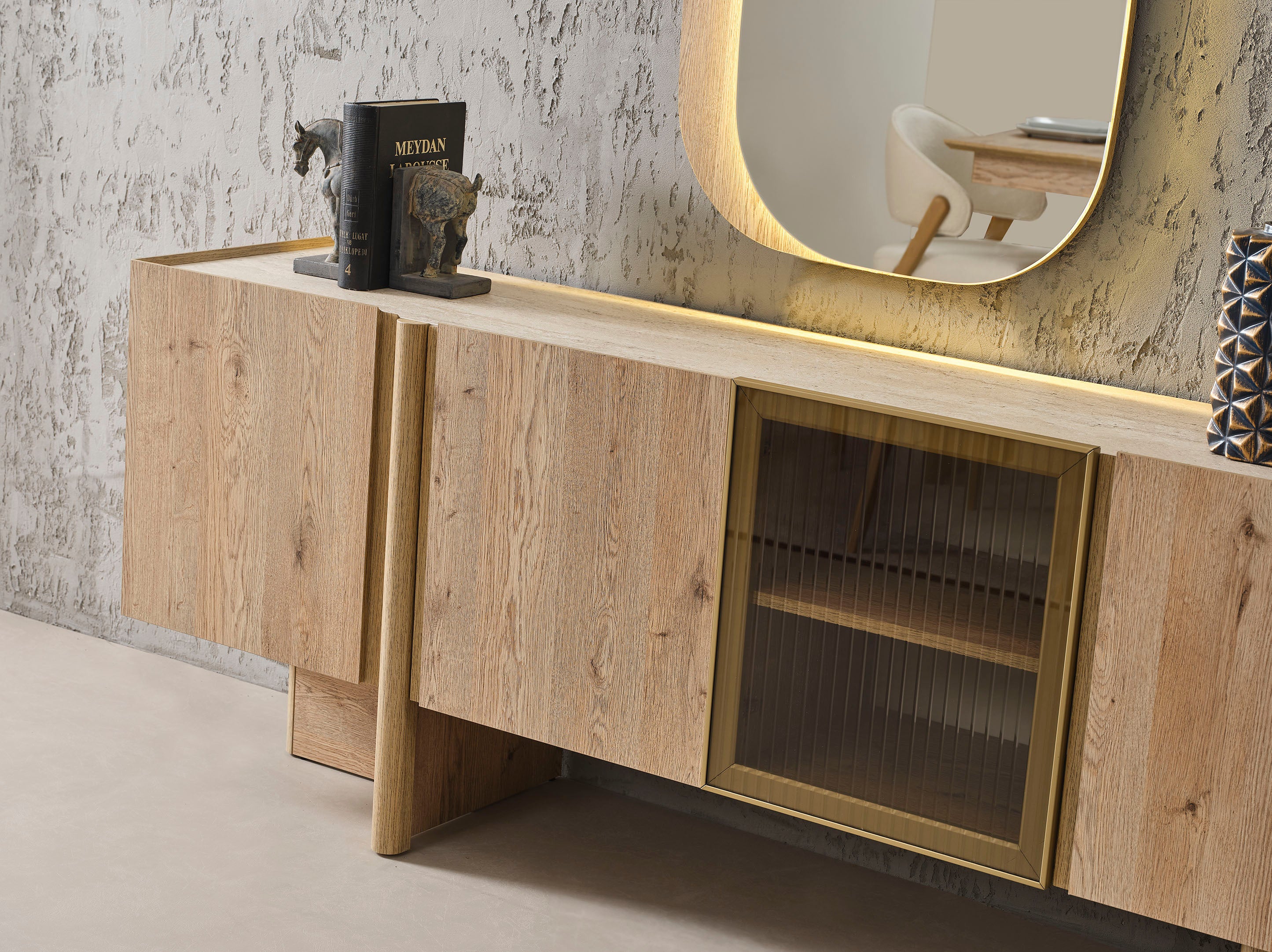 Anka Sideboard mit Spiegel
