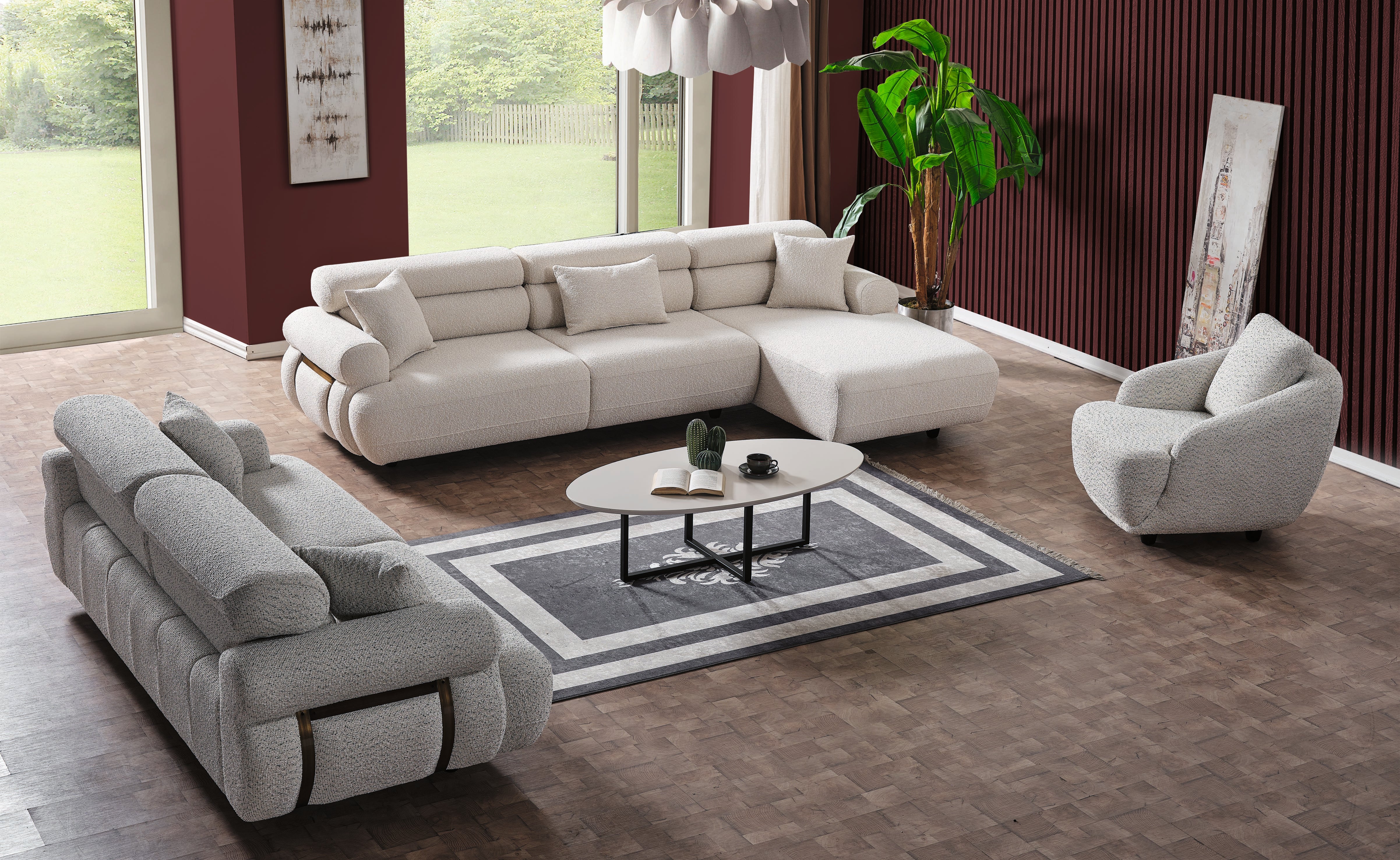 Nevada Mini Ecksofa Set