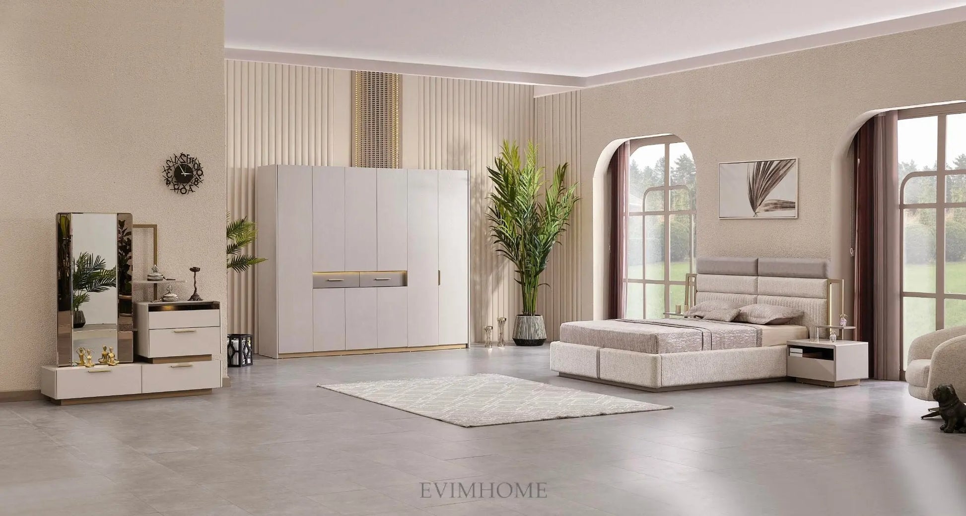 Napoli Schlafzimmer Set Evim Mobilya