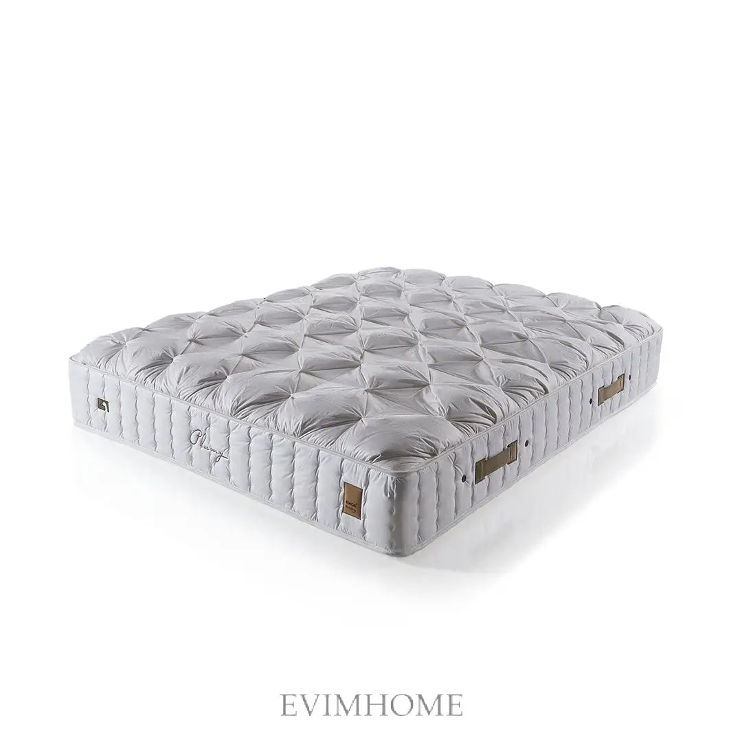 Plumy Matratze: Doppelfederkern & Naturfasern für besten Schlaf Schlafsinn