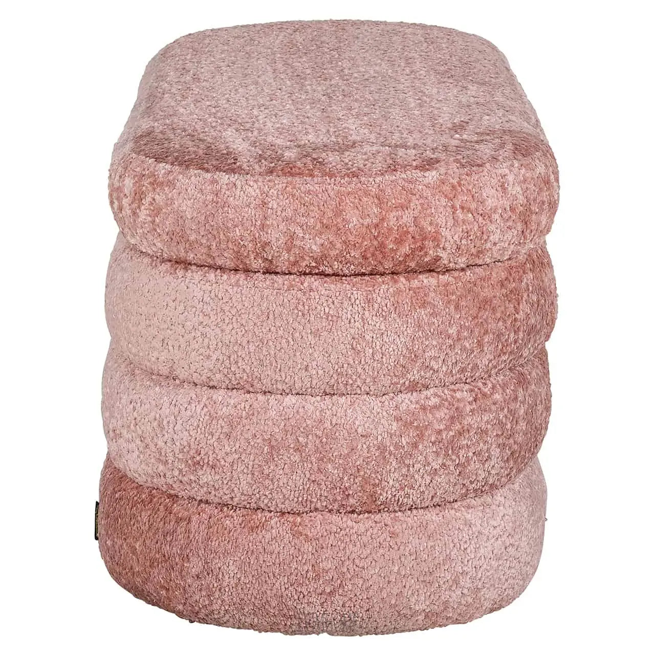 Pouffe Camille Schaflachs (Sheep 704 Lachs) Evimhome