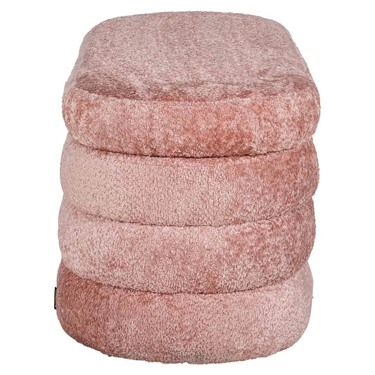 Pouffe Camille Schaflachs (Sheep 704 Lachs) Evimhome