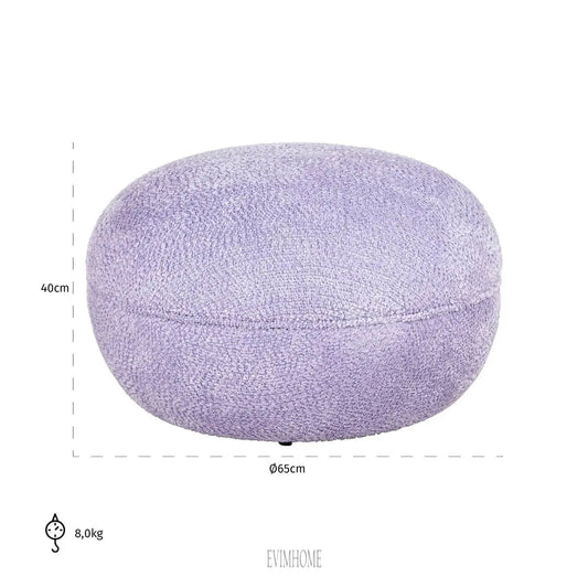 Pouffe Jace Lovely Lavendel (Be Lovely 95 Lavendel) Evimhome